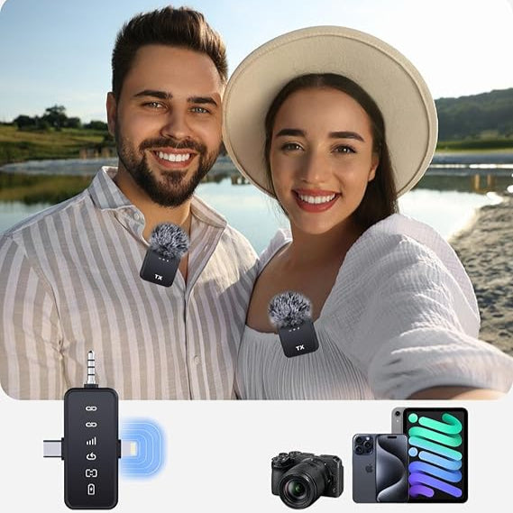 🎙️ Micrófono Inalámbrico DUAL SX39 | Conexión USB