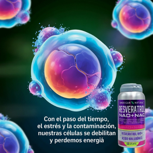👉 “Resveratrol NAD+NAC – Energía, vitalidad y salud celular en una sola cápsula”