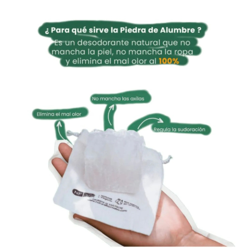 DESODORANTE PIEDRA DE ALUMBRE