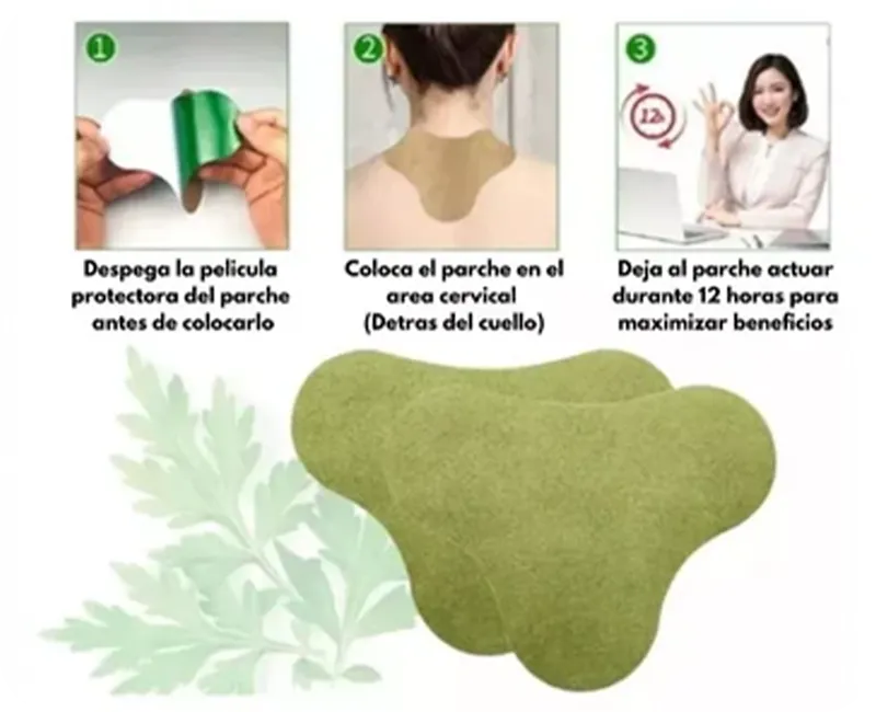 PARCHES ADHESIVOS PARA EL DOLOR DE ESPALDA