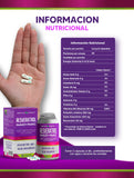 ✨ Resveratrol + NAD + NAC – Fórmula Avanzada Antioxidante